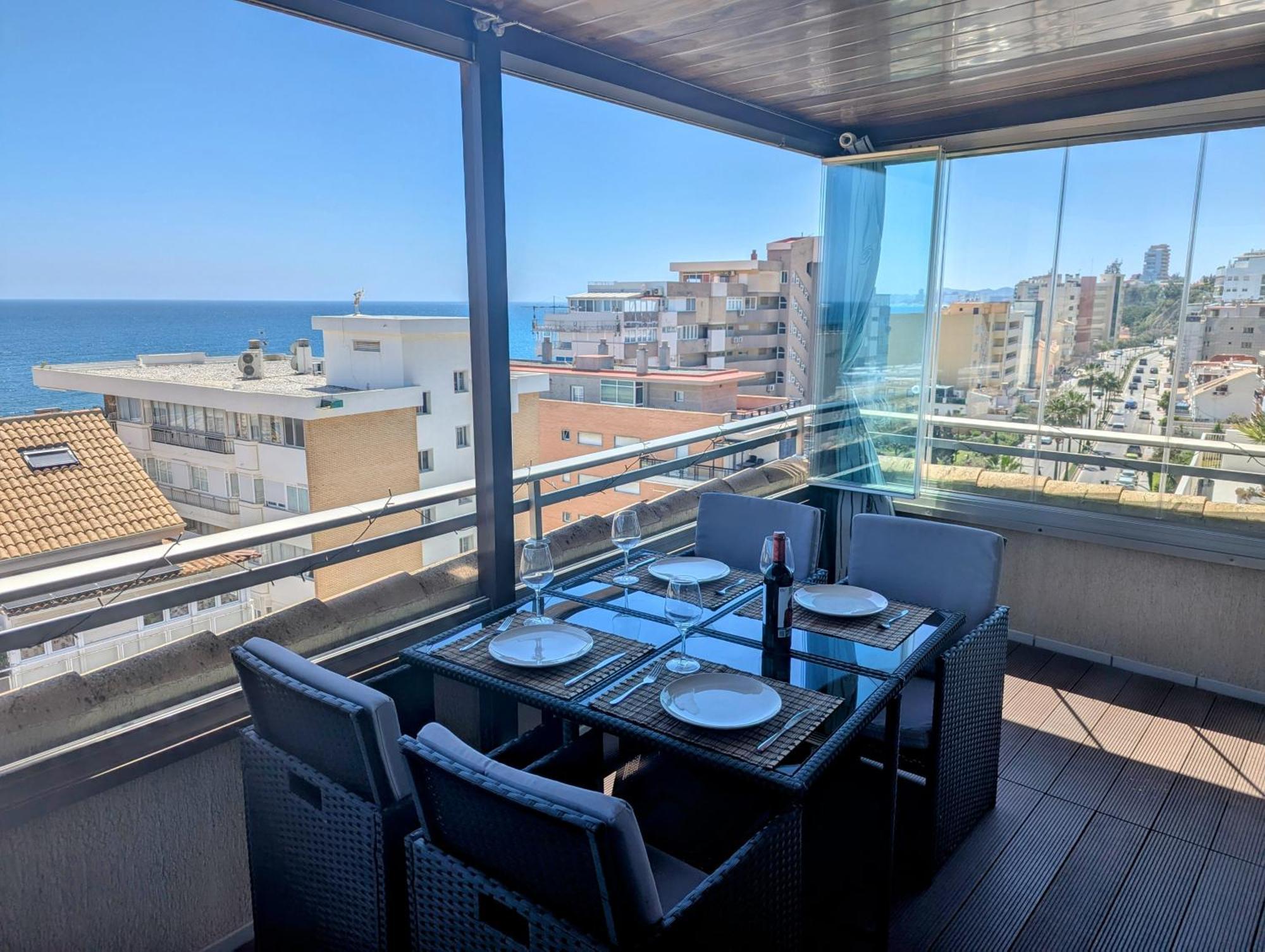 Modern Penthouse Apartment - 1 Min From The Beach Fuengirola Ngoại thất bức ảnh