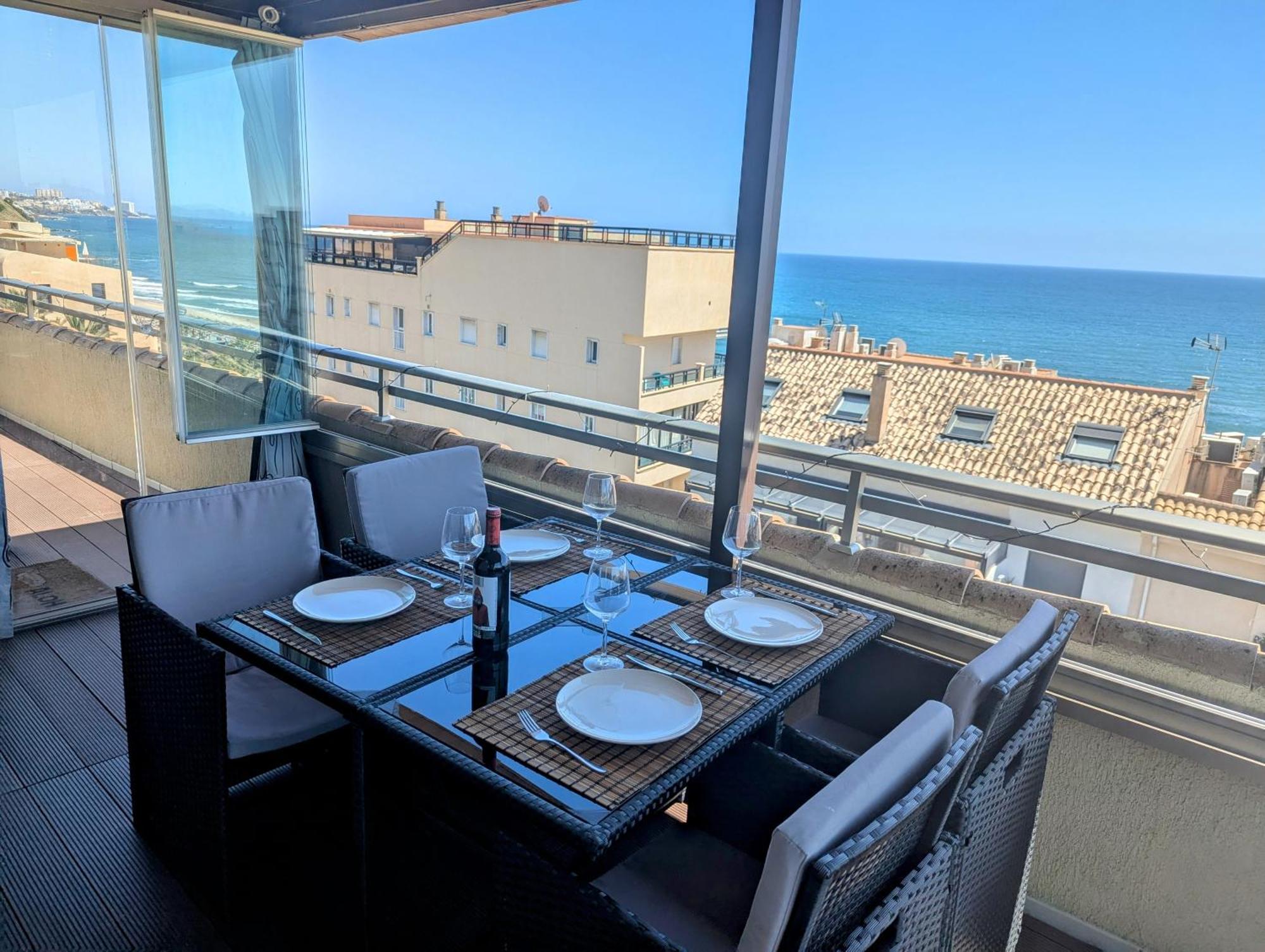 Modern Penthouse Apartment - 1 Min From The Beach Fuengirola Ngoại thất bức ảnh